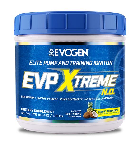 [Chính hãng] Evogen EVP-Extreme (40 Liều), Pre-Workout Hỗ Trợ Tỉnh Táo, Tập Trung Năng Lượng Trước Tập, Sức Mạnh, Sức Bền, L-Citrulline, Creatine, Beta-Alanine, NO3-T, DMAE, Lions Mane