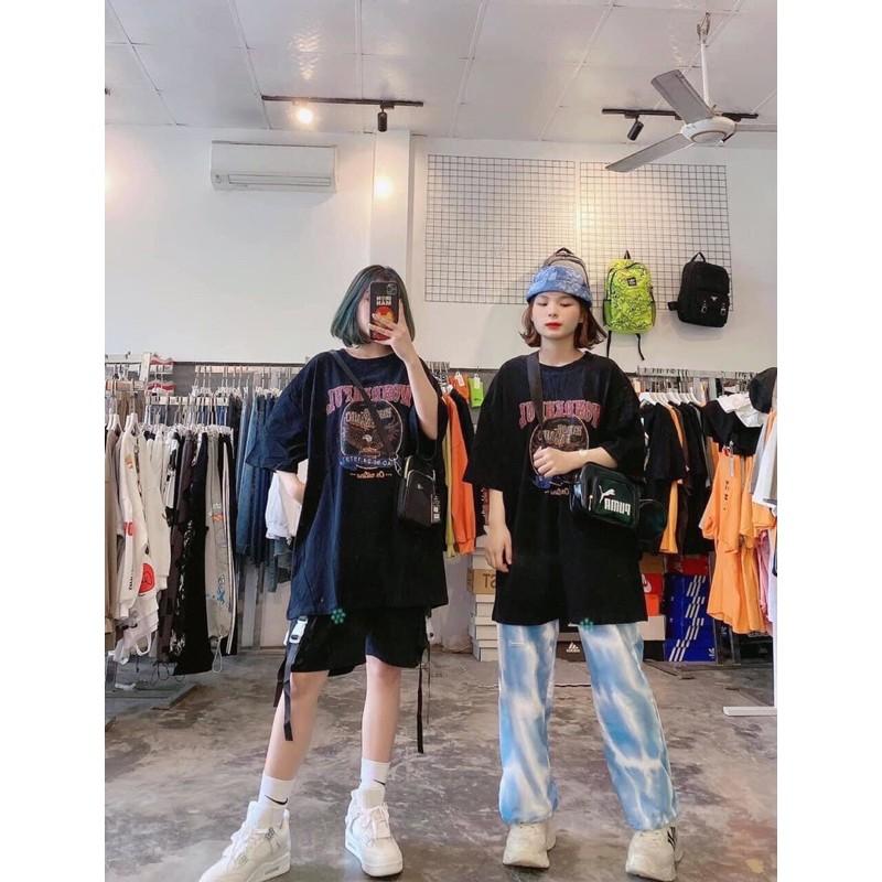 Áo Phông Dáng Rộng Nam Nữ Đại Bàng Áo Thun Freesize Dáng Rộng Unisex 4 Màu