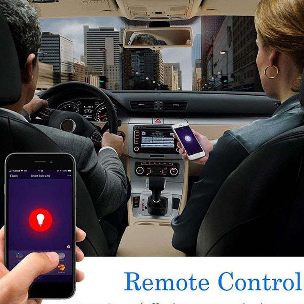 App Control Dimmable Lamp 15W Smart LED Light Bulb B22 for Home Party Decor