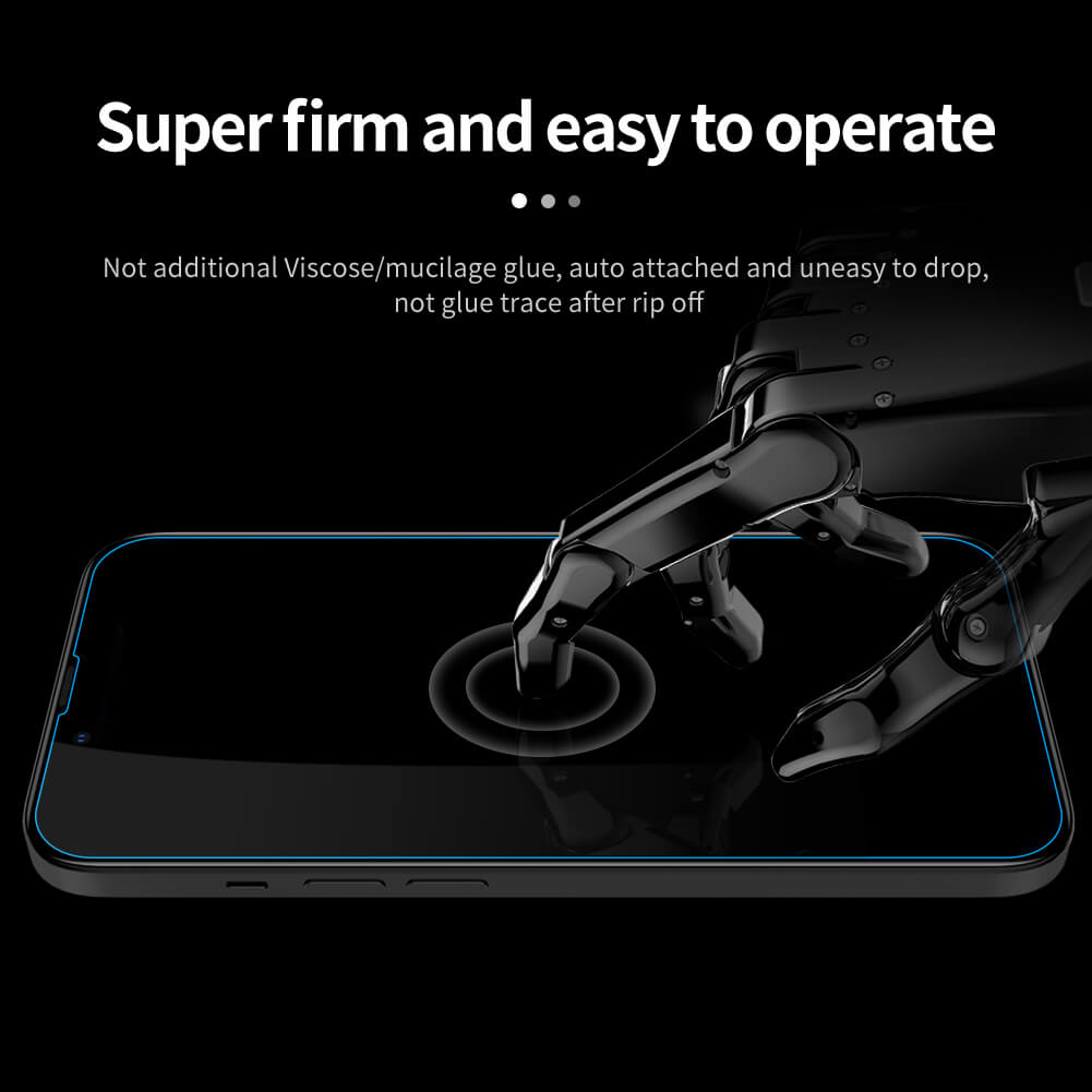 Miếng dán kính cường lực cho iPhone 14 Pro (6.1 inch) Nillkin Amazing H+ Pro (mỏng 0.2 mm, vát cạnh 2.5D, chống trầy, chống va đập) - hàng nhập khẩu