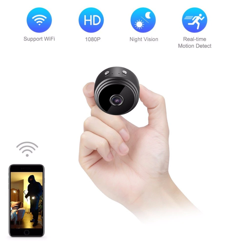 Camera Mini A9 Pro Hành Trình IP Camera FullHD 1080P WiFi Không Dây HD Quan Sát Ban Đêm IR Camera An Ninh Gia Đình Quan Sát Từ Xa