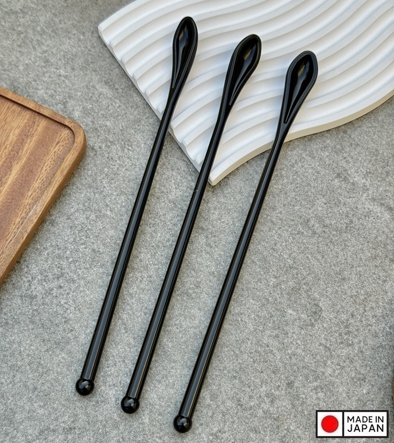 Set 03 thìa khuấy nước ép, sinh tố Echo Muddler 20cm - Made in Japan