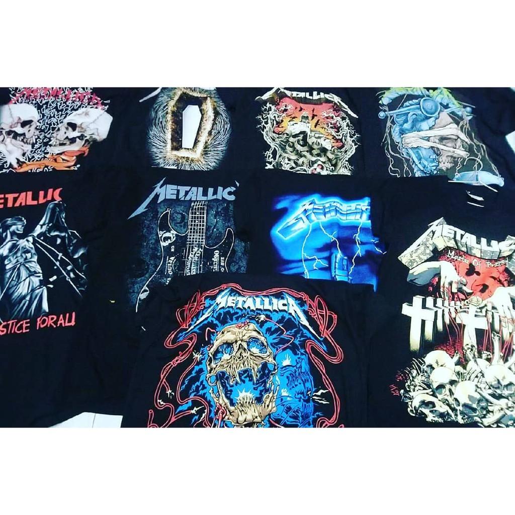 Áo Rock band tee phông / thun Metallica TDM 1750