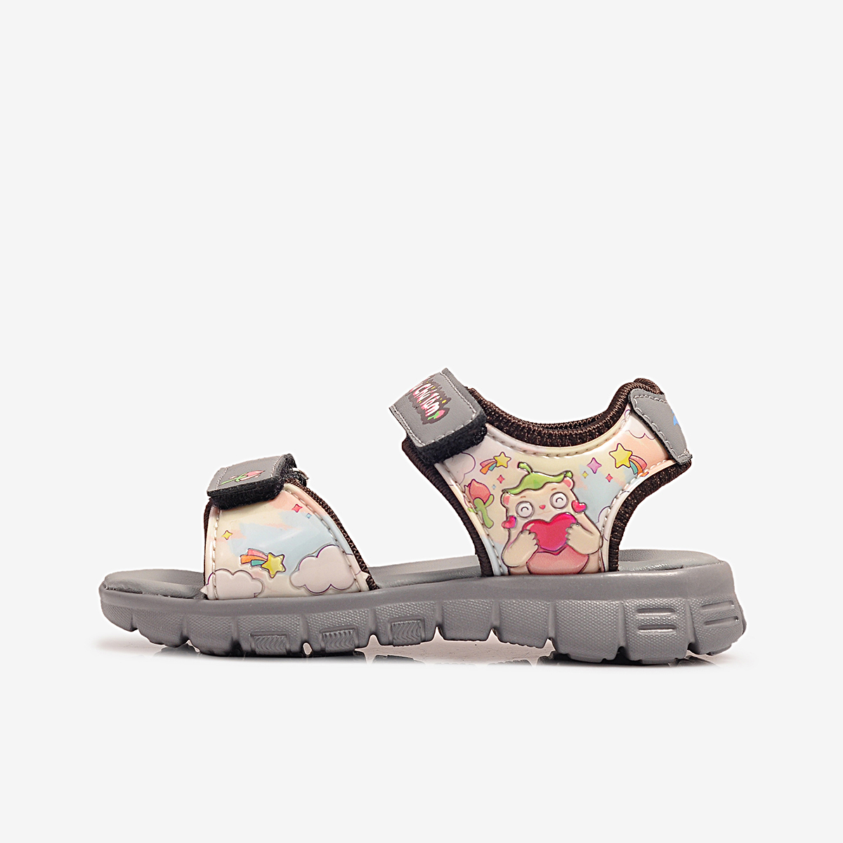 Sandal thông dụng đế Eva phun GẤU CHÚ TÂM Biti's Bé trai BEB003000XAM (Xám)