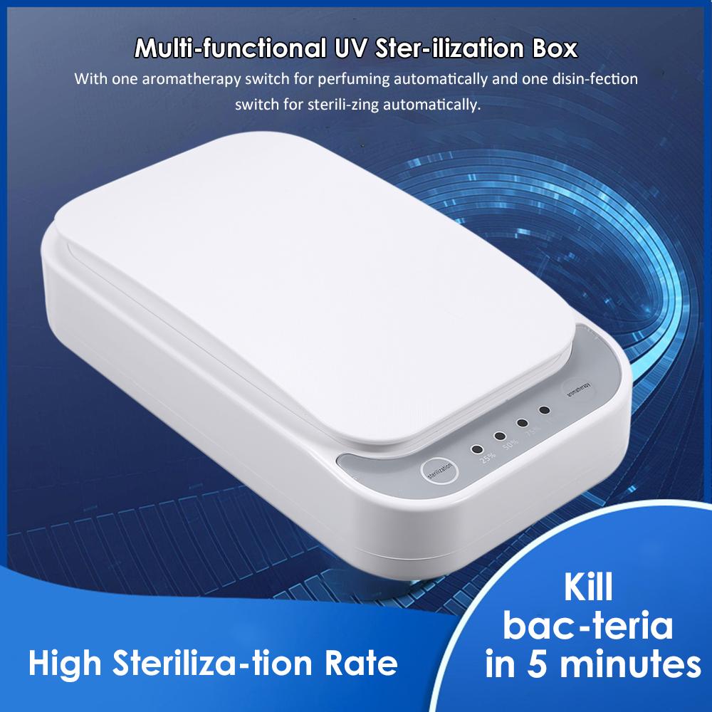Hộp UV đa chức năng cho điện thoại di động / đồng hồ / bàn chải đánh răng và hơn thế nữa
