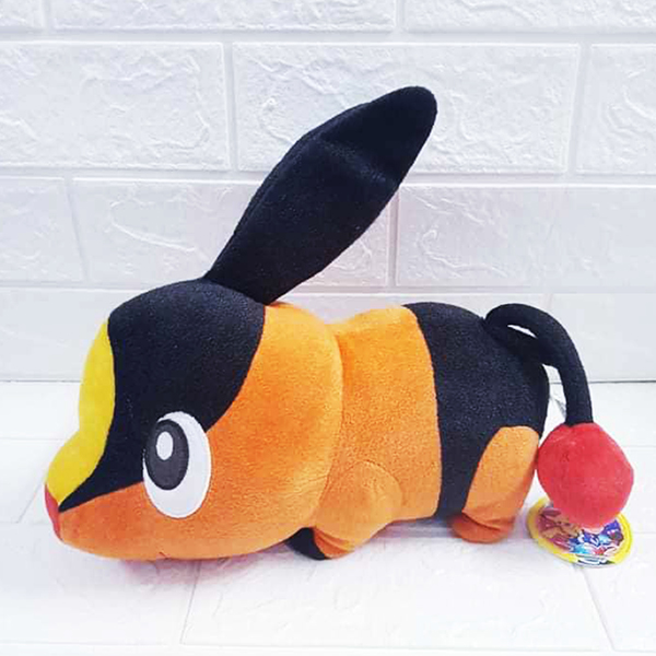 Gấu Bông Pokemon - Heo Lửa Tepig (37 Cm) Gb196 (Tặng 1 Móc Khóa Dây Da Pu Đính Đá Lấp Lánh)