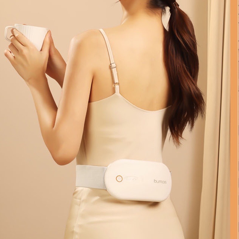 Máy Chườm Ấm, Máy Massage Giảm Đau Bụng Kinh Nguyệt, Đai Làm Ấm Bụng Kinh Nguyệt Tặng Bạn Gái 3 Chế Độ - Linn Store