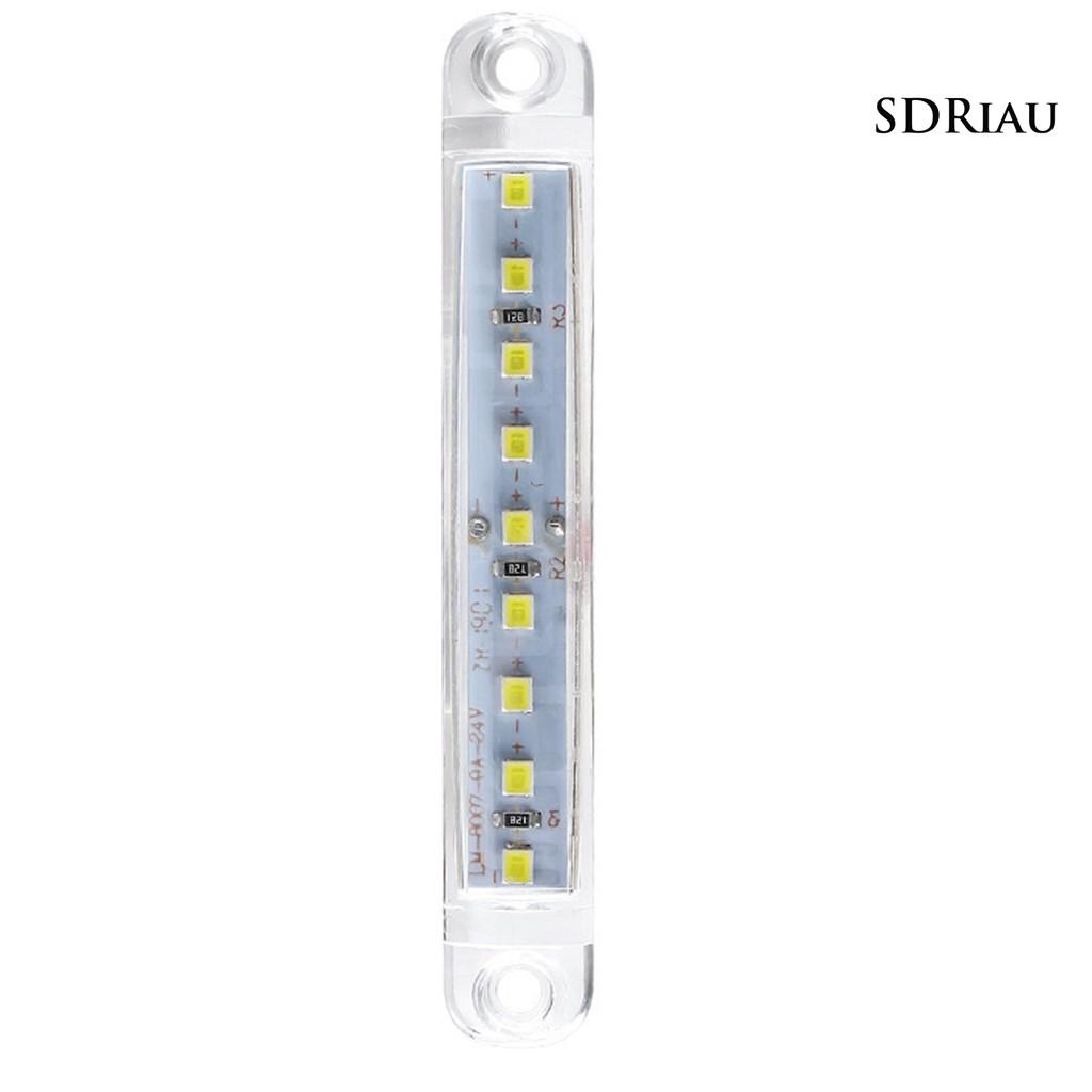 Set 10 Đèn Gắn Bên Hông Xe Tải 24v 9 Led Mk-224 Tiện Dụng