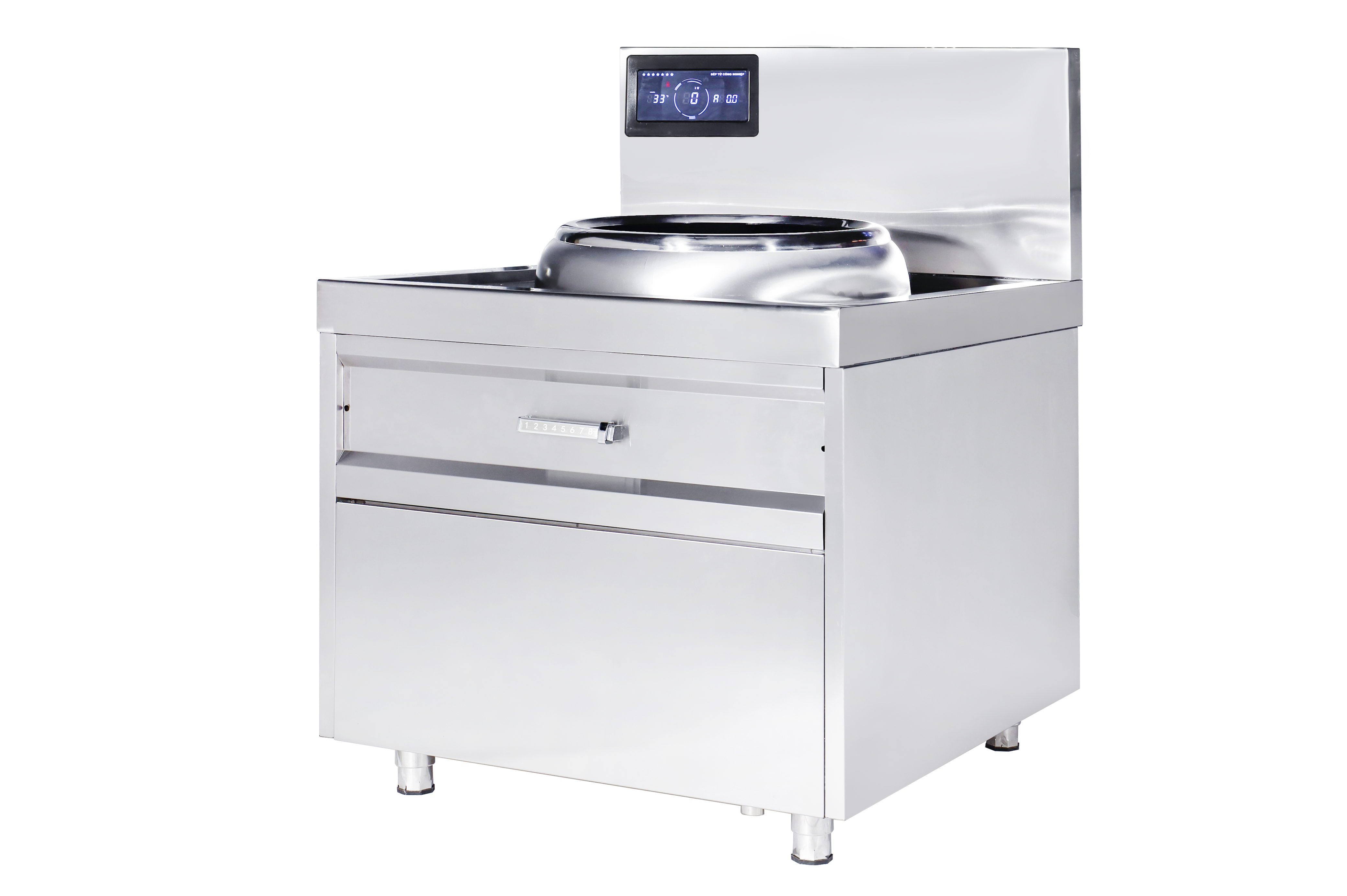[CỬA HÀNG CHÍNH HÃNG] Bếp từ công nghiệp đơn 12KW mặt lõm Viner