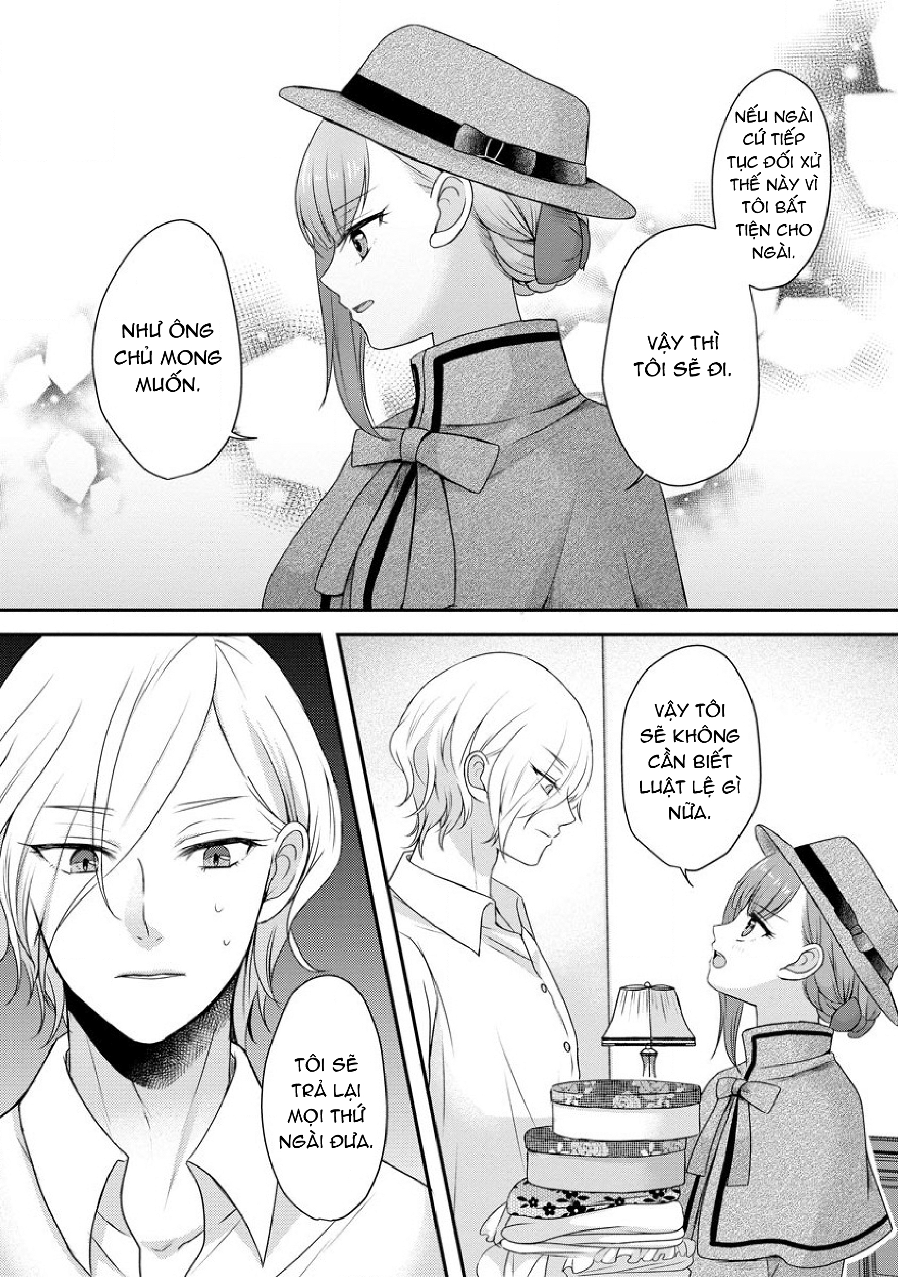 cô hầu dễ thương cùng chàng quý tộc điển trai chapter 6.2 9