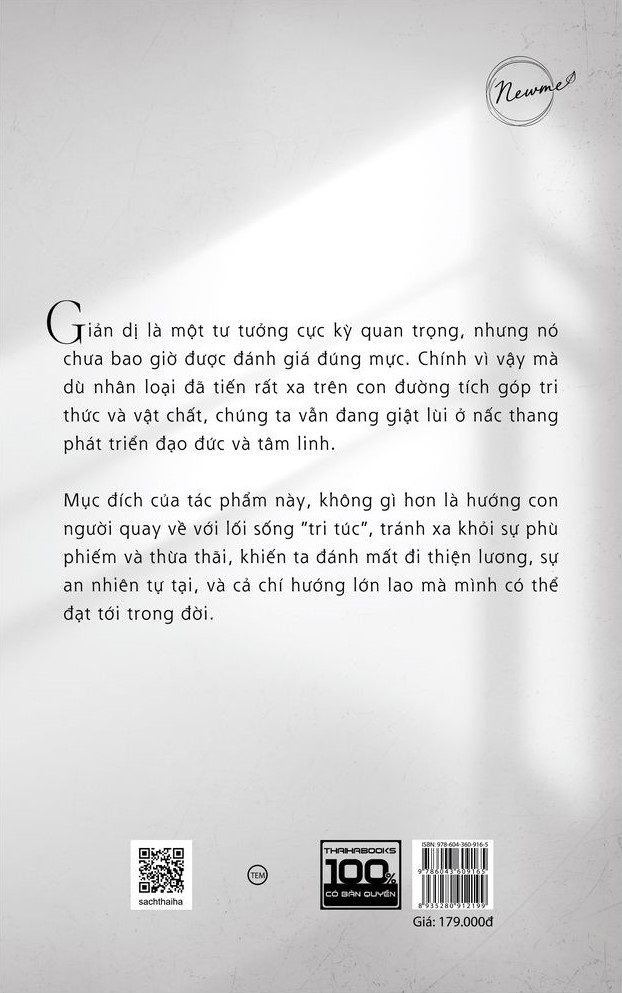 Giản Dị - Giải Pháp Cho Những Vấn Đề Của Con Người