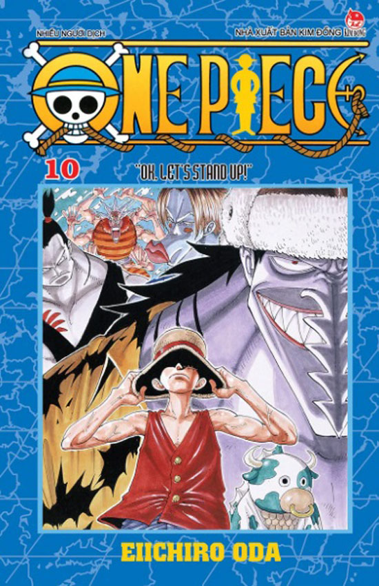 One Piece - Tập 10 - Bìa rời