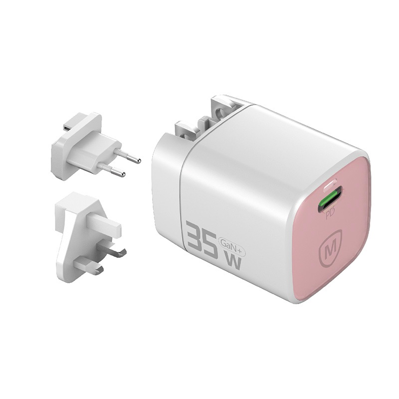 Củ sạc MicroPack POWER SERVER 35 MWC-135 Chip GAN Mạnh Mẽ Nhỏ Gọn Tặng Kèm Phích Tương Thích UK/ US/ EU Hàng Chính Hãng