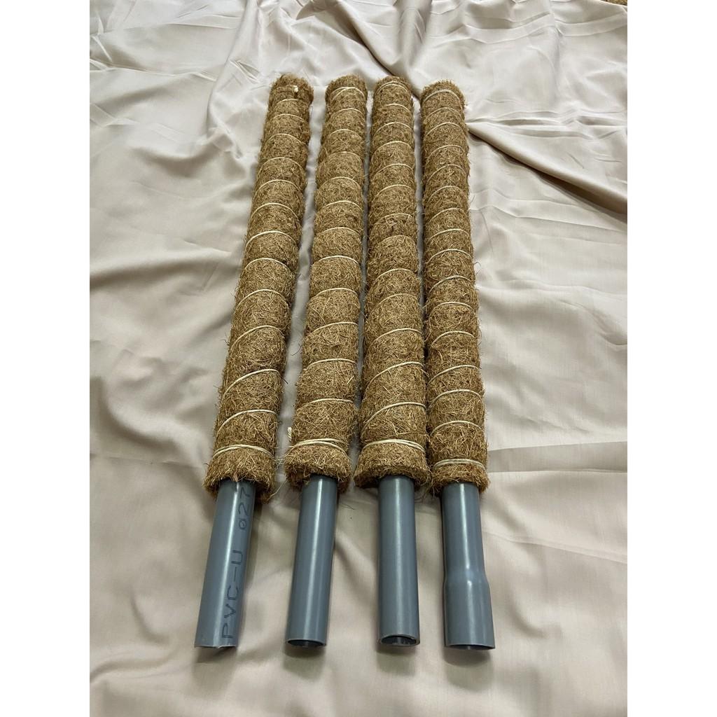 Trụ sơ dừa 130cm. đã khử muối, sợi coton