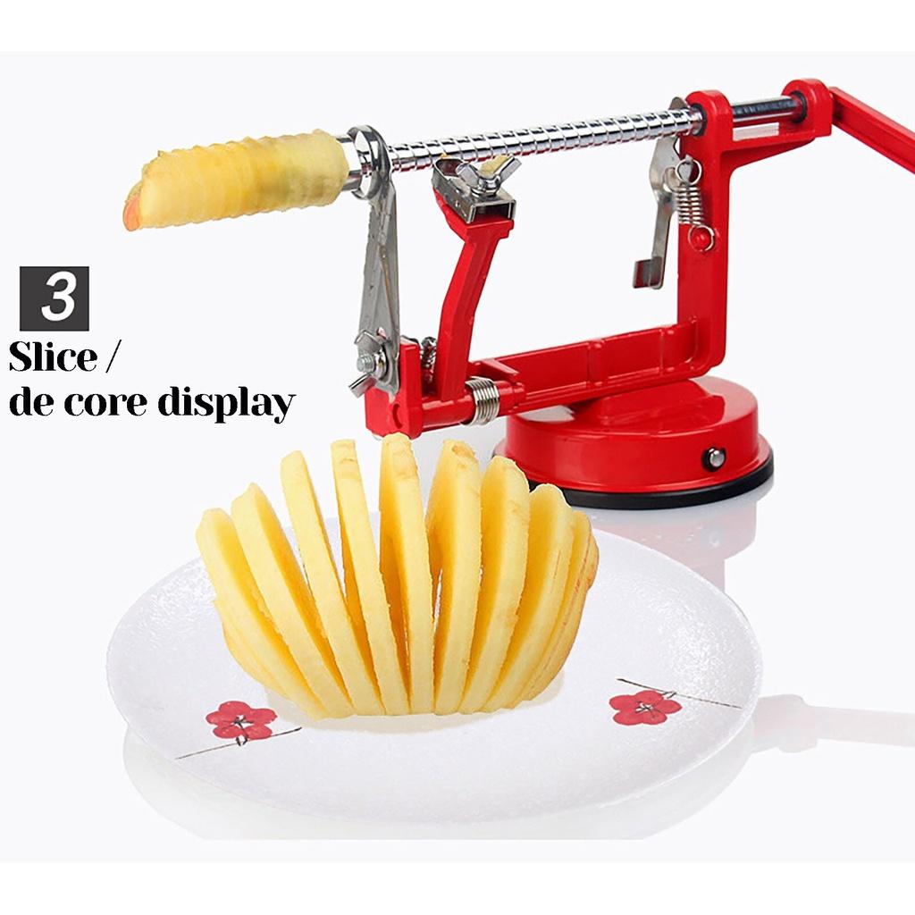 Home DIY Cutter Apple Potato Fruit Machine Peeler Peeling Slice Kitchen Tool Hand-Cranked Clipping Fruit Vegetable Cutter Tools