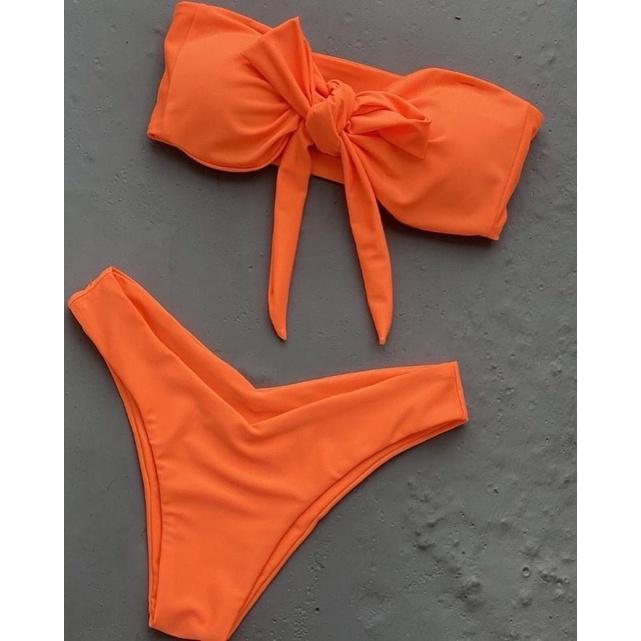 Áo tắm 2 mảnh cột nơ nhiều kiểu (Bow tied top)