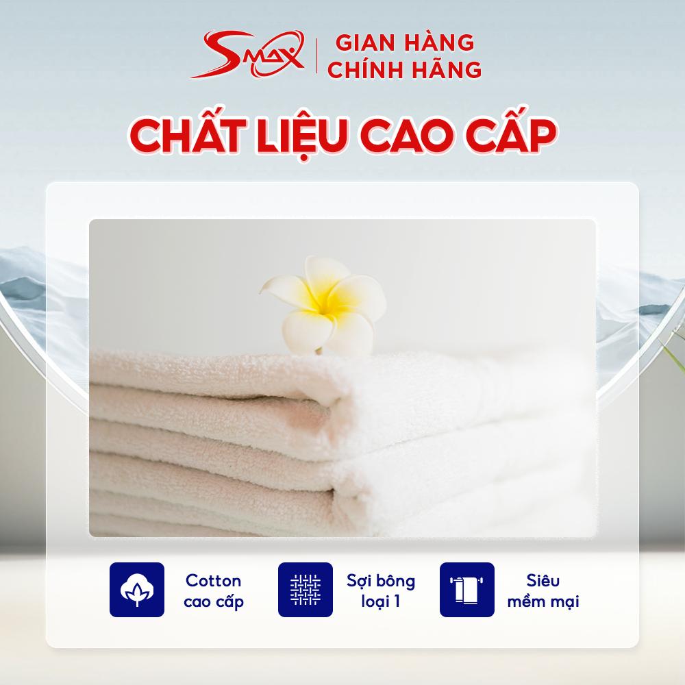 Combo 3 Khăn: Khăn Tắm 70cmx140cm-Khăn Gội 50x100cm-Khăn Mặt 30x50cm Cotton Chất Liệu Cao Cấp, Thấm Hút Tốt