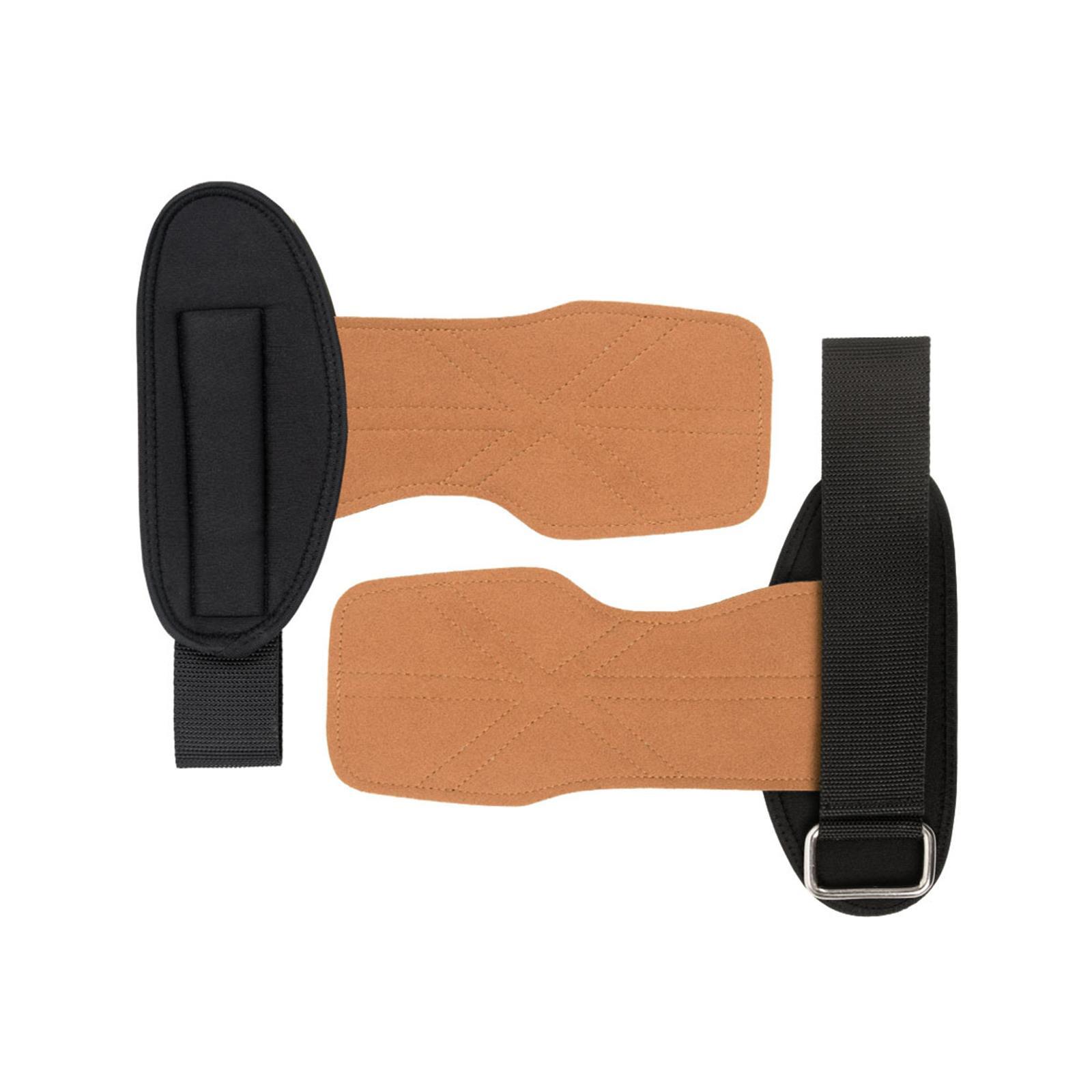 Lifting Wrist Support Wraps Power Lifting Hooks Premium Weightlifting Gloves Hand Grips for Deadlifting Shrugs Kettlebells Strength Training