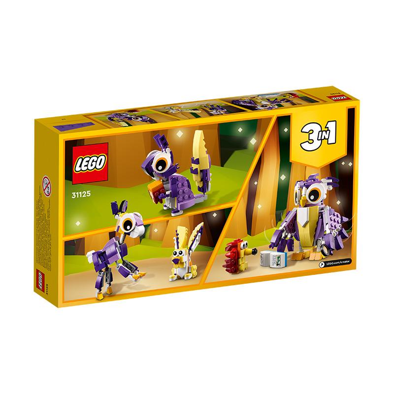 Đồ Chơi LEGO CREATOR Sinh Vật Rừng Xanh 31125