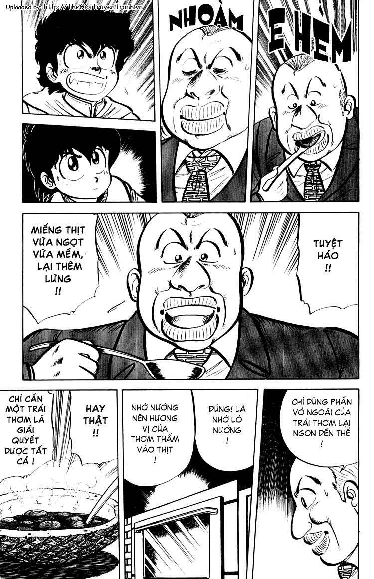 mister ajikko (siêu đầu bếp tí hon) chapter 16 17