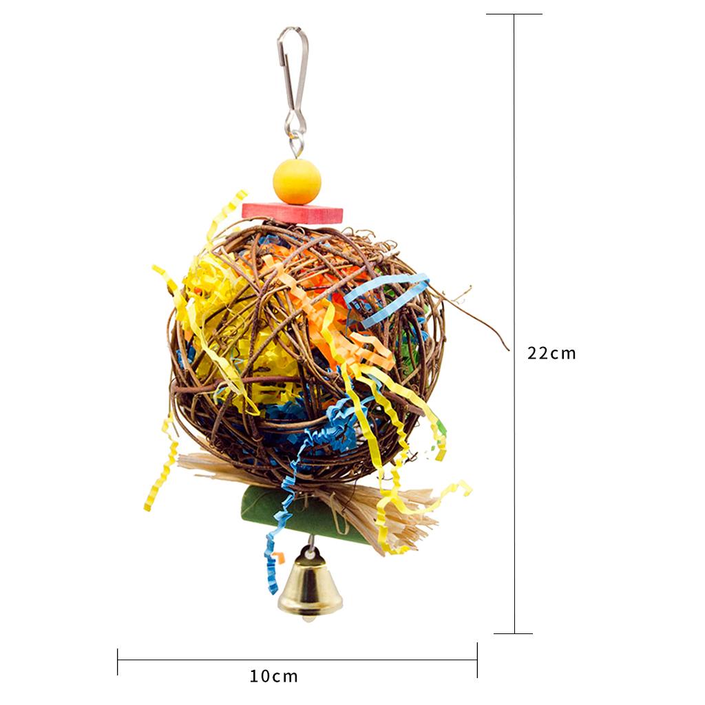 3 Pcs Bird Chewing Toy for Bird Parrot Budgie Cockatiel Parakeet Cage Toy