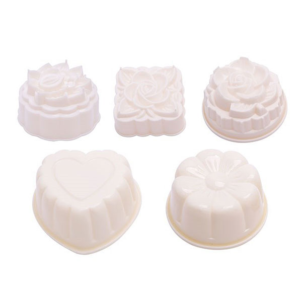 Combo 4 Khuôn Làm Bánh Trung Thu Rau Câu 9cm