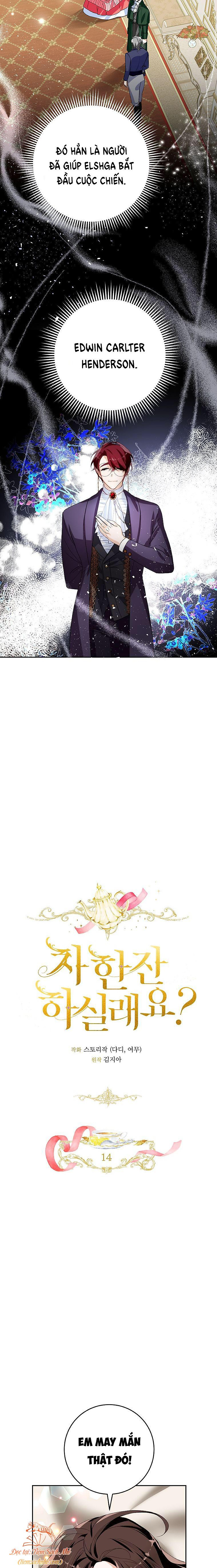 ngài có muốn dùng trà không? chapter 14 8