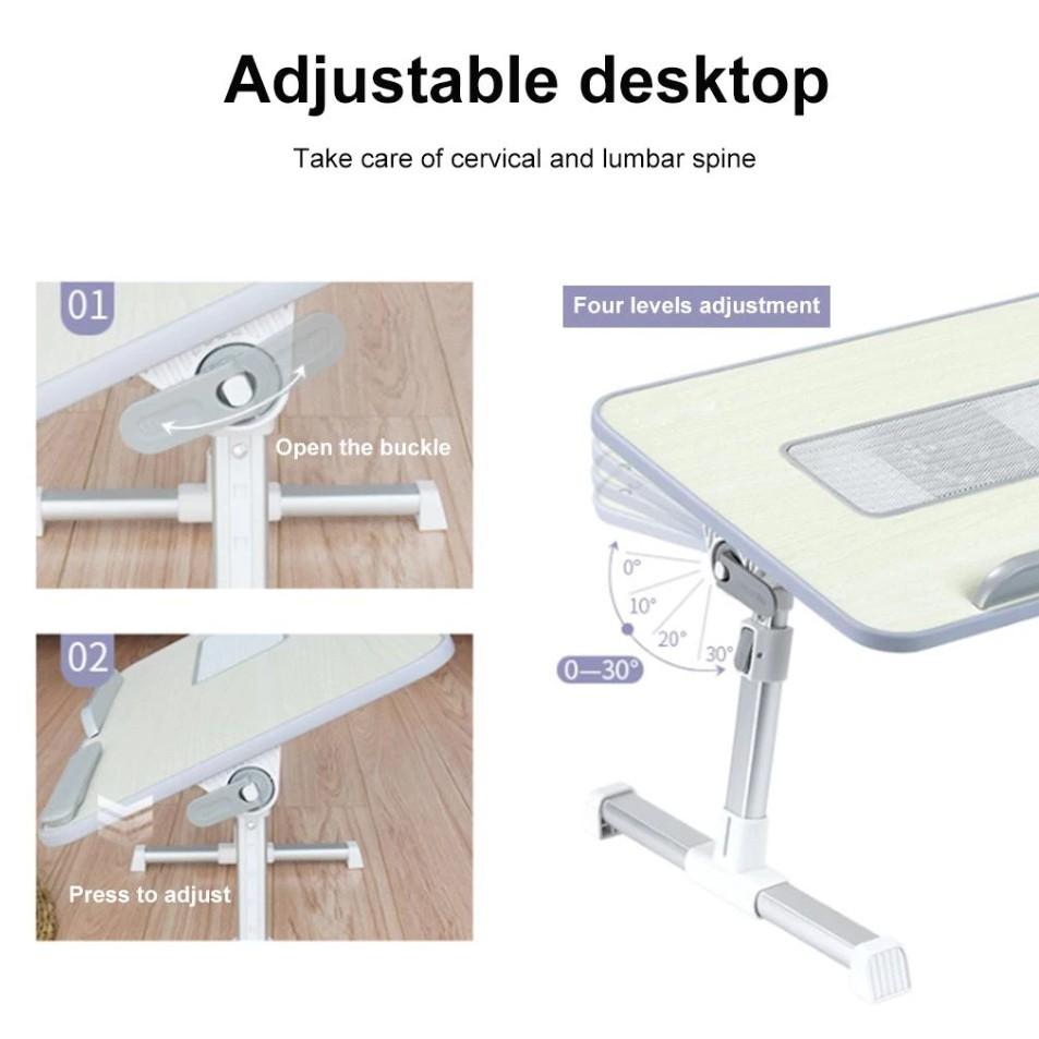 Bàn Kê Macbook Đa Dụng - Stand N Type Adjustable Height Table - Sky