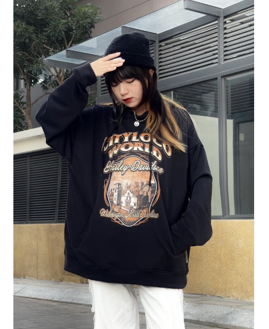 Áo Khoác Nỉ Hoodie CityLoco Form Unisex Chất Nỉ Bông Nón 2 Lớp, áo hoodie chân cua cao cấp