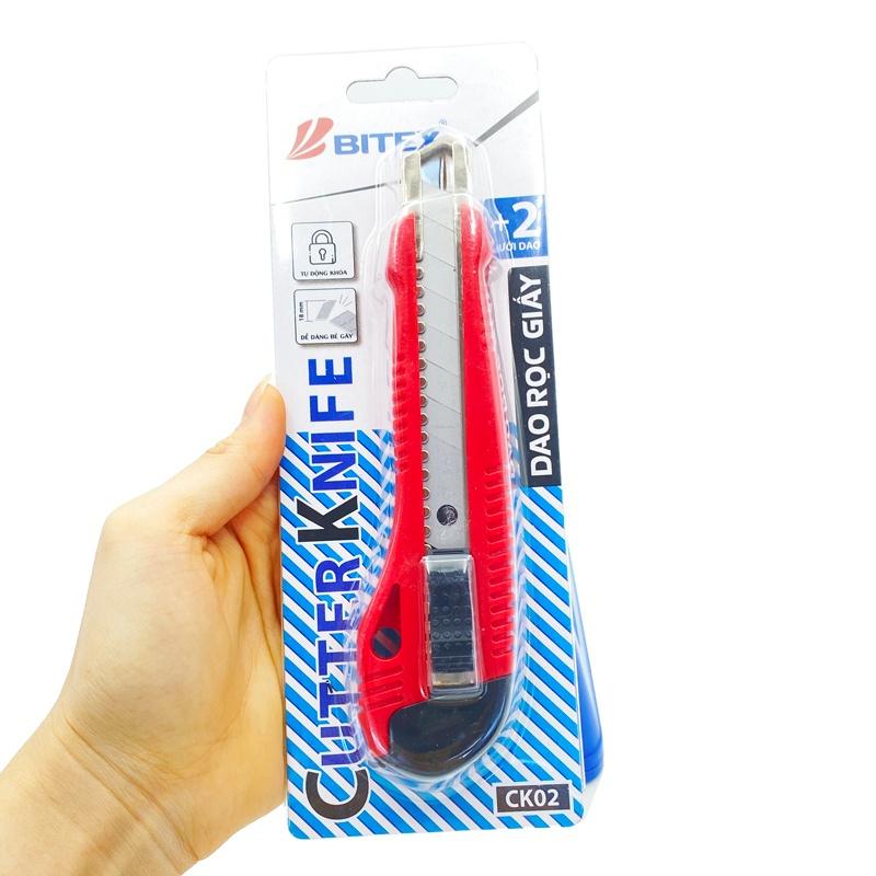 Dao rọc giấy Bitex CK02 18mm