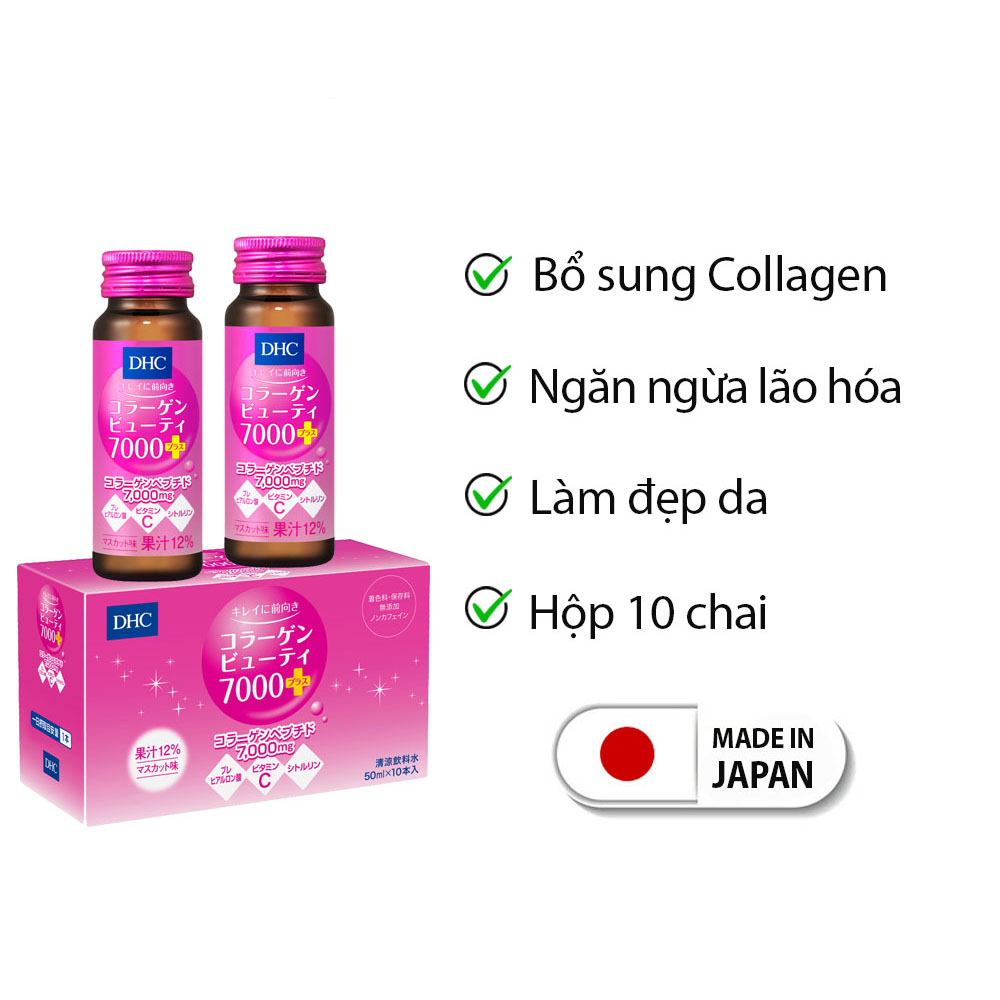 Collagen nước DHC Collagen Beauty 7000 Plus