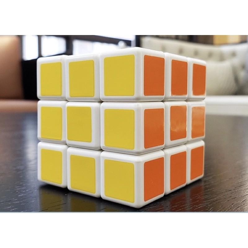 Rubik 3x3 cho bé tập chơi màu trắng loại rẻ