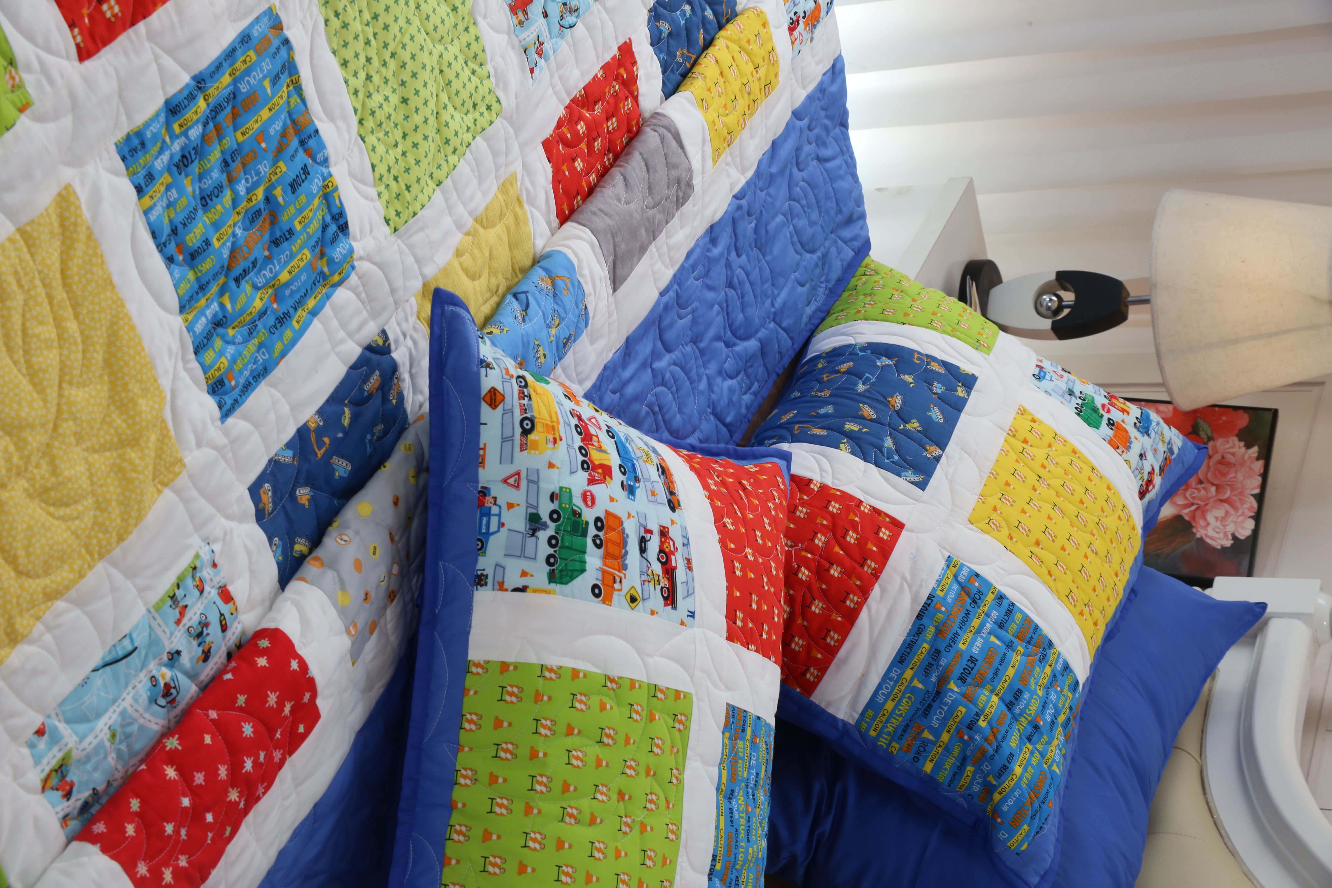 QUILT BLANKET CHĂN COTONE HÀN HOẠ TIẾT GHÉP VẢI COTTON 100% HQ /Cappiano Home/OEM