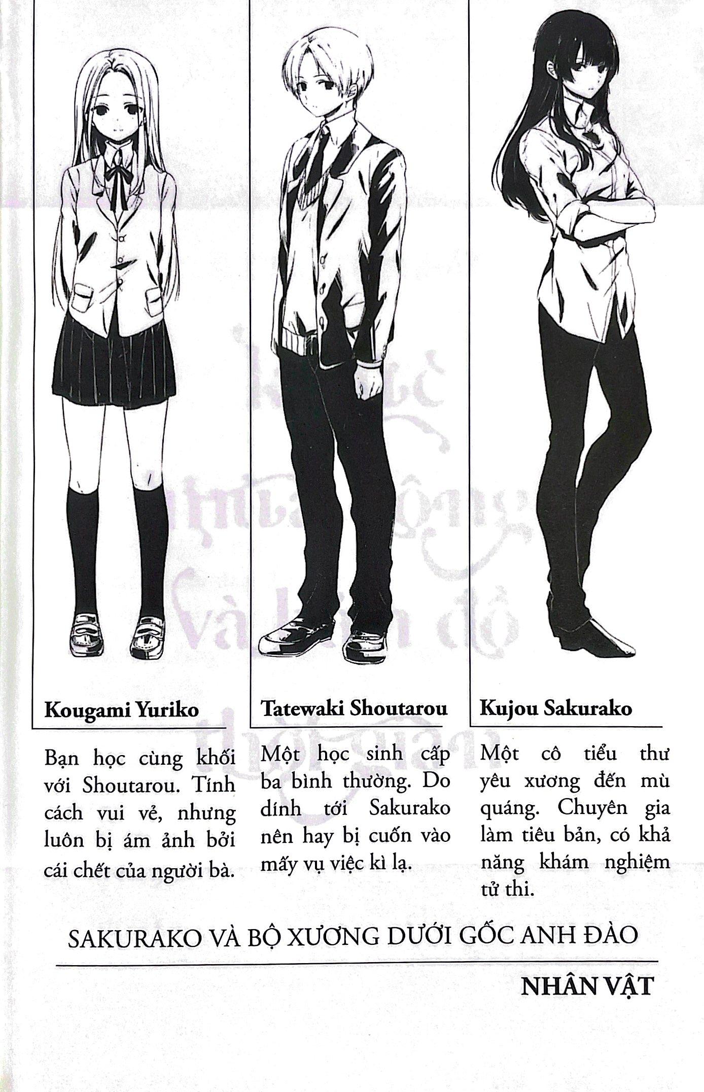 Sách Sakurako Và Bộ Xương Dưới Gốc Anh Đào 5 - Ký Ức Mùa Đông Và Bản Đồ Thời Gian [Tặng Kèm Bookmark]