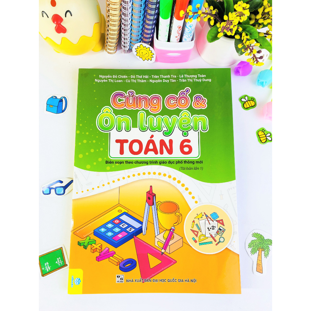 Sách - Củng Cố &amp; Ôn Luyện Toán 6 - Theo chương trình GDPT mới - ndbooks