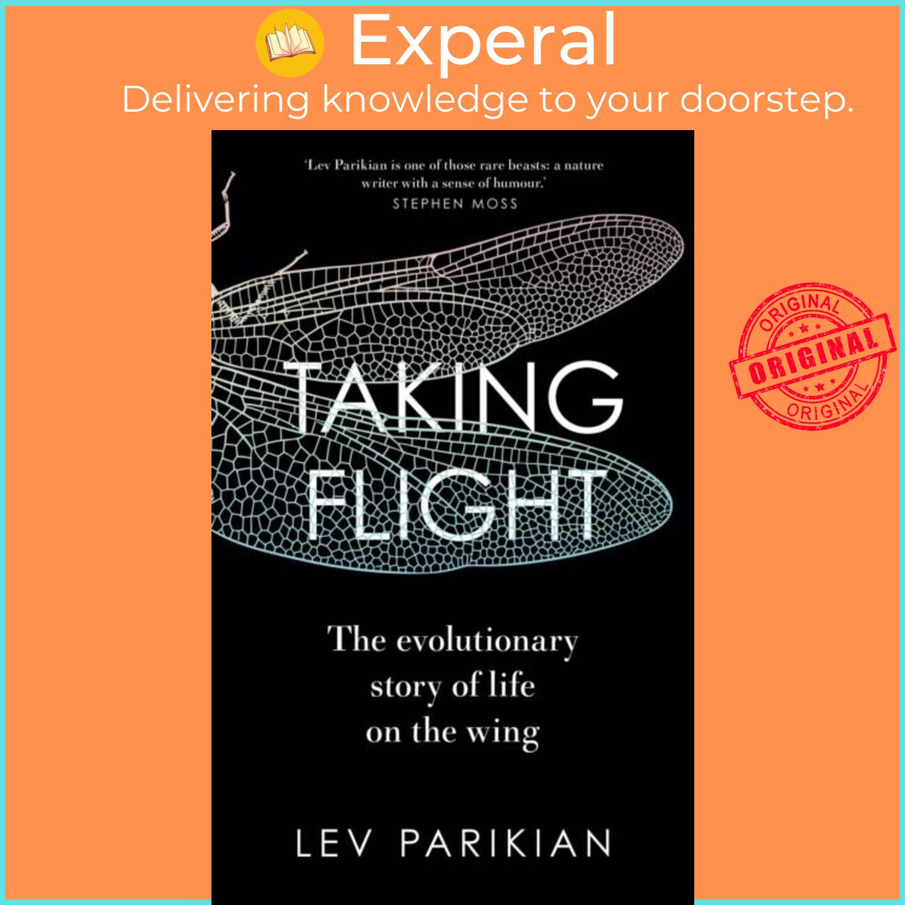 Sách - Taking Flight - The Evolutionary Story of Life on the Wing by Lev Parikian (UK edition, hardcover)
