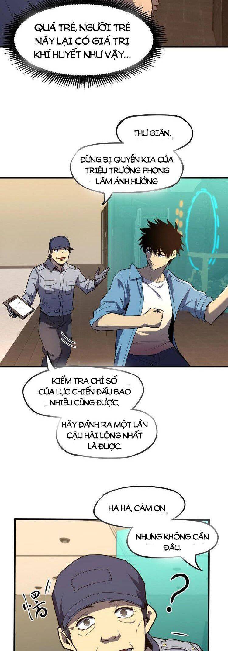 cao võ: hạ cánh đến một vạn năm sau chapter 11.5 16