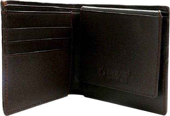 Bộ Ví &amp; Thắt Lưng Nam Da Cá Sấu Gai Đuôi Huy Hoàng HT2242-HT4245 (23 x 11,5 cm) - Nâu Đất