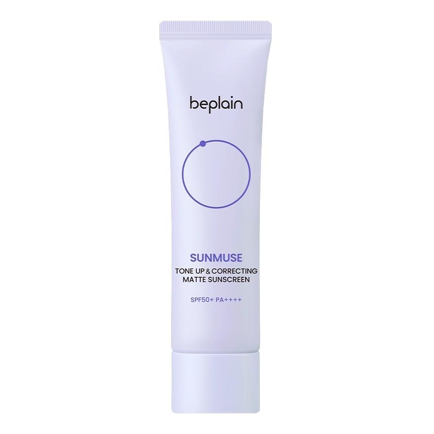 Kem Chống Nắng Nâng Tông Beplain Sunmuse Tone Up &amp; Correcting Matte Sunscreen 50ml