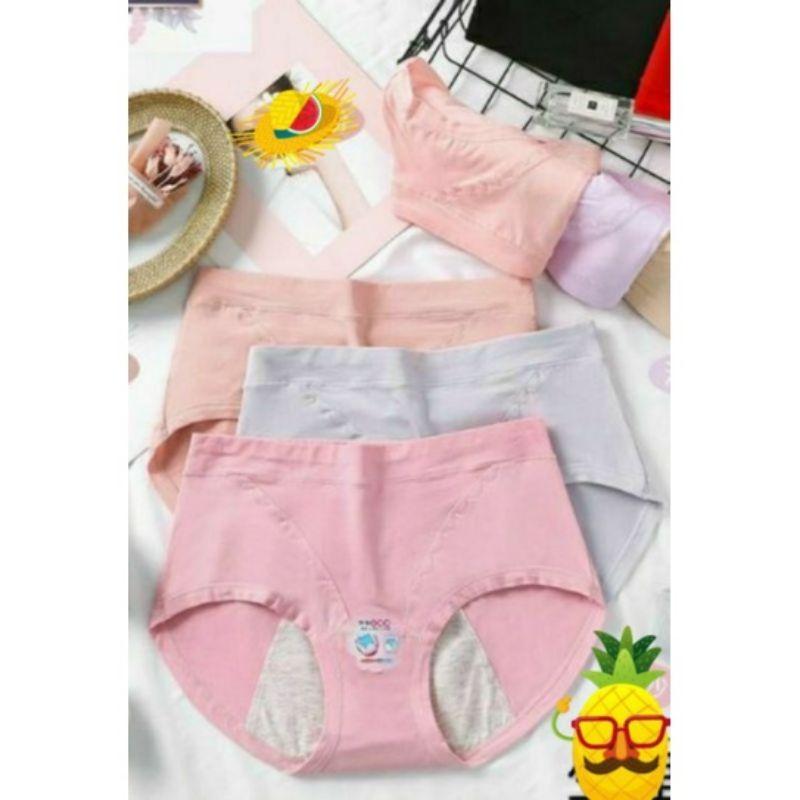 Combo 10 quần lót cotton chống tràn nguyệt san cao cấp