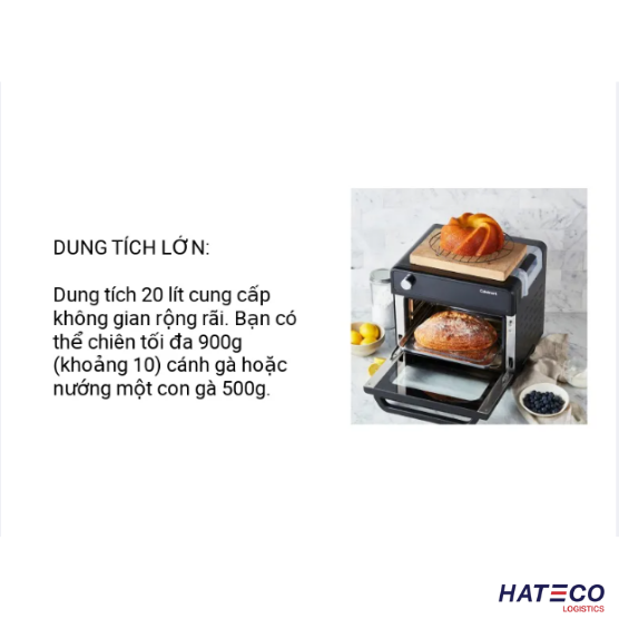 [Hàng chính hãng] Lò nướng kiêm hấp đa năng Cuisinart, model CSO-510HK, dung tích 20L