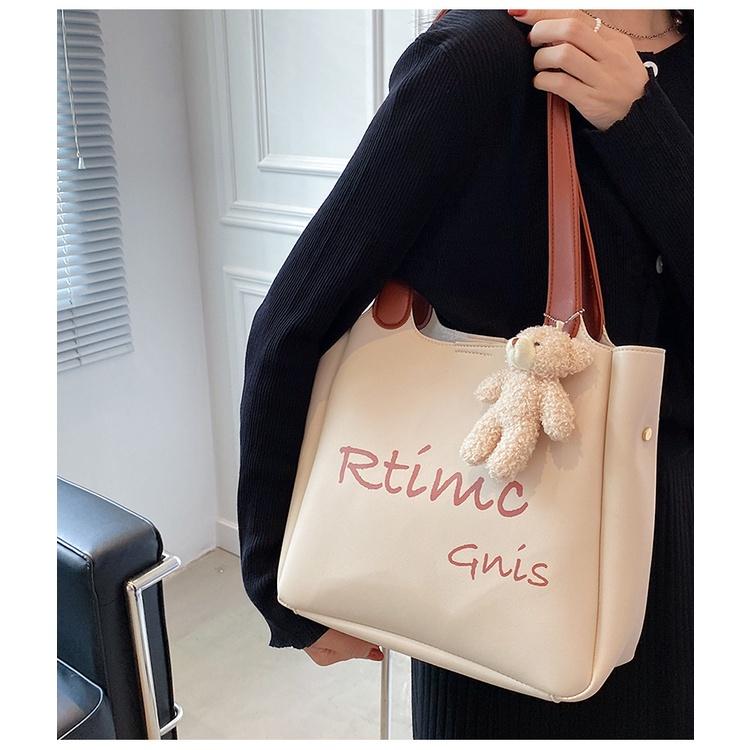 Túi xách nữ công sở đẹp tote da pu để vừa A4 size to kẹp nách đeo vai đi học đi chơi thời trang cao cấp LOLI 88 - TXCS52