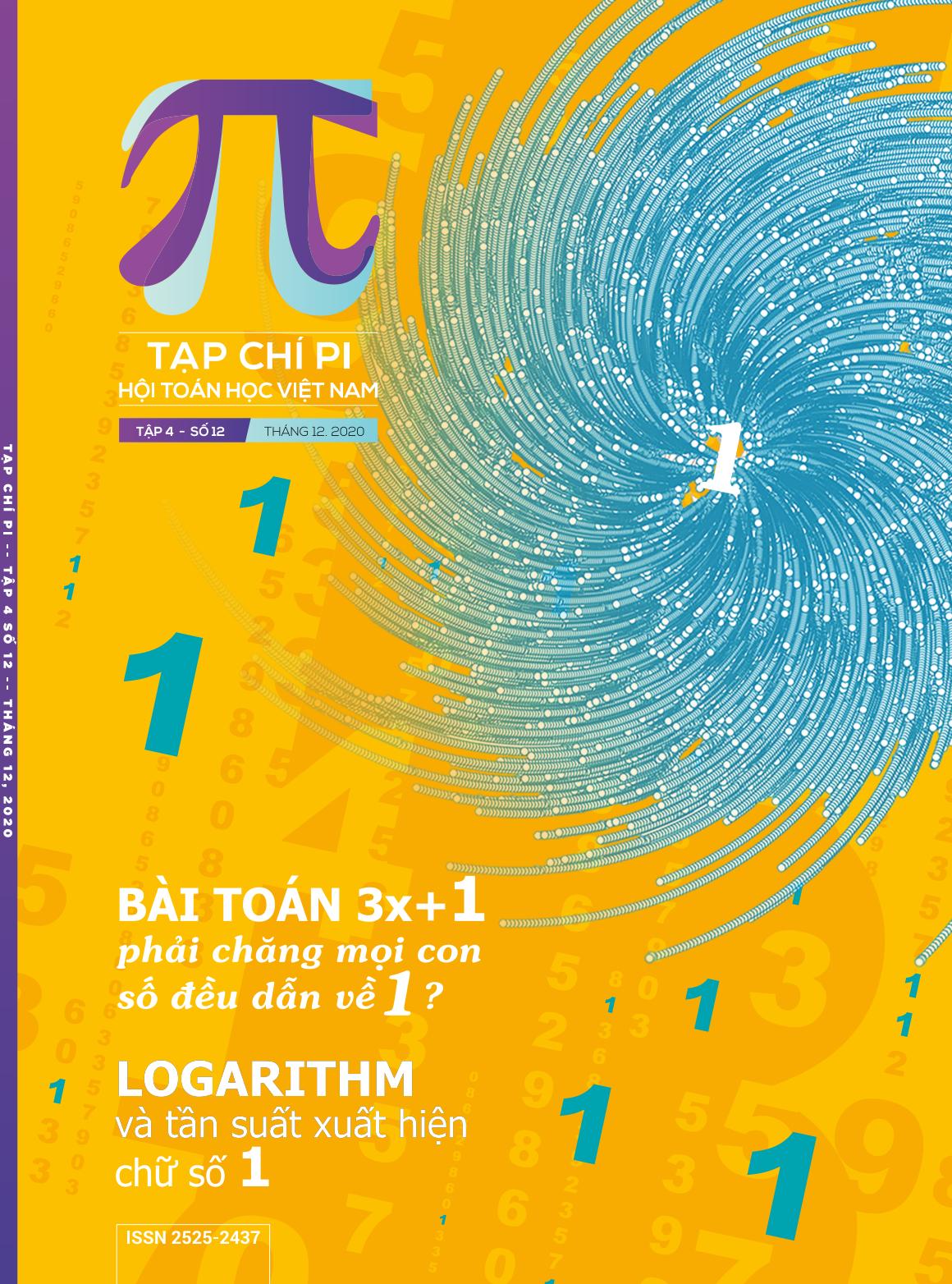 Tạp chí Pi- Hội Toán học Việt Nam số 12/ tháng 12 năm 2020