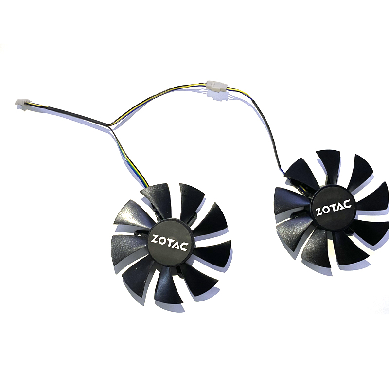 2pcs/lot DIY GA92S2U 85MM 4PIN R&X 2060 GPU Fan For R&X2060-6GD6 Destroyer SM HA Graphics card Cooling Fans