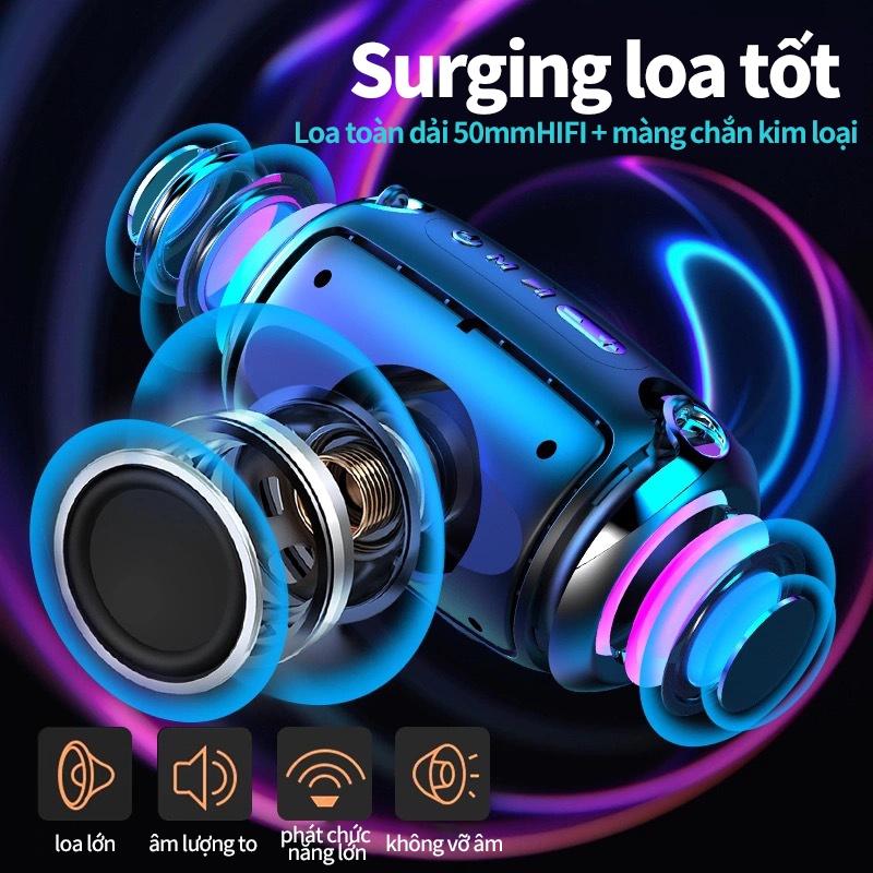 Loa Bluetooth Bass Mạnh S1 Hỗ Trợ Thẻ Nhớ, USB- Loa Không Dây Nhỏ Gọn Âm