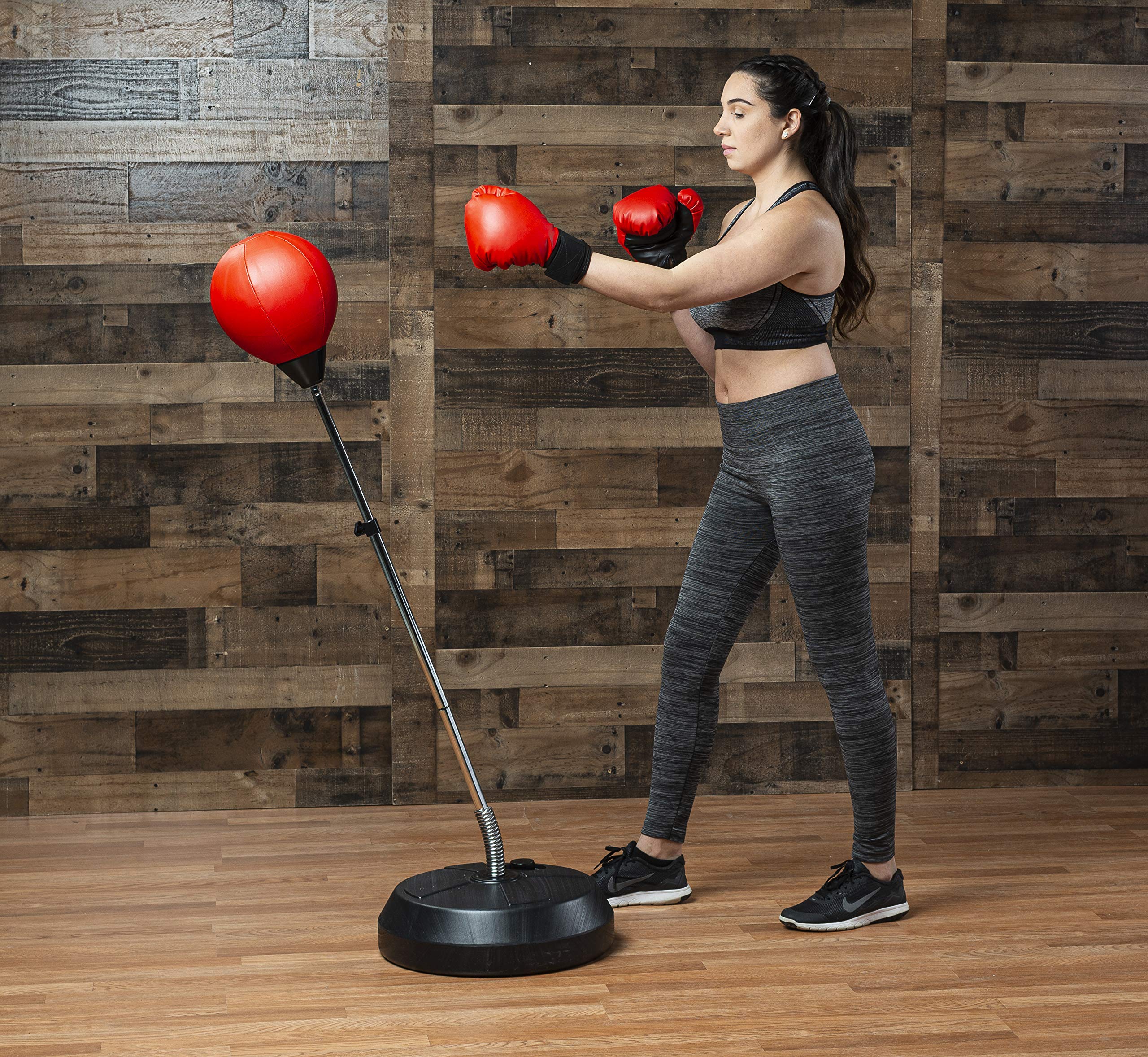 Trụ Tập Đấm Bóc Luyện Phản Xạ Giải Toả Căng Thẳng Speed Boxing Ball