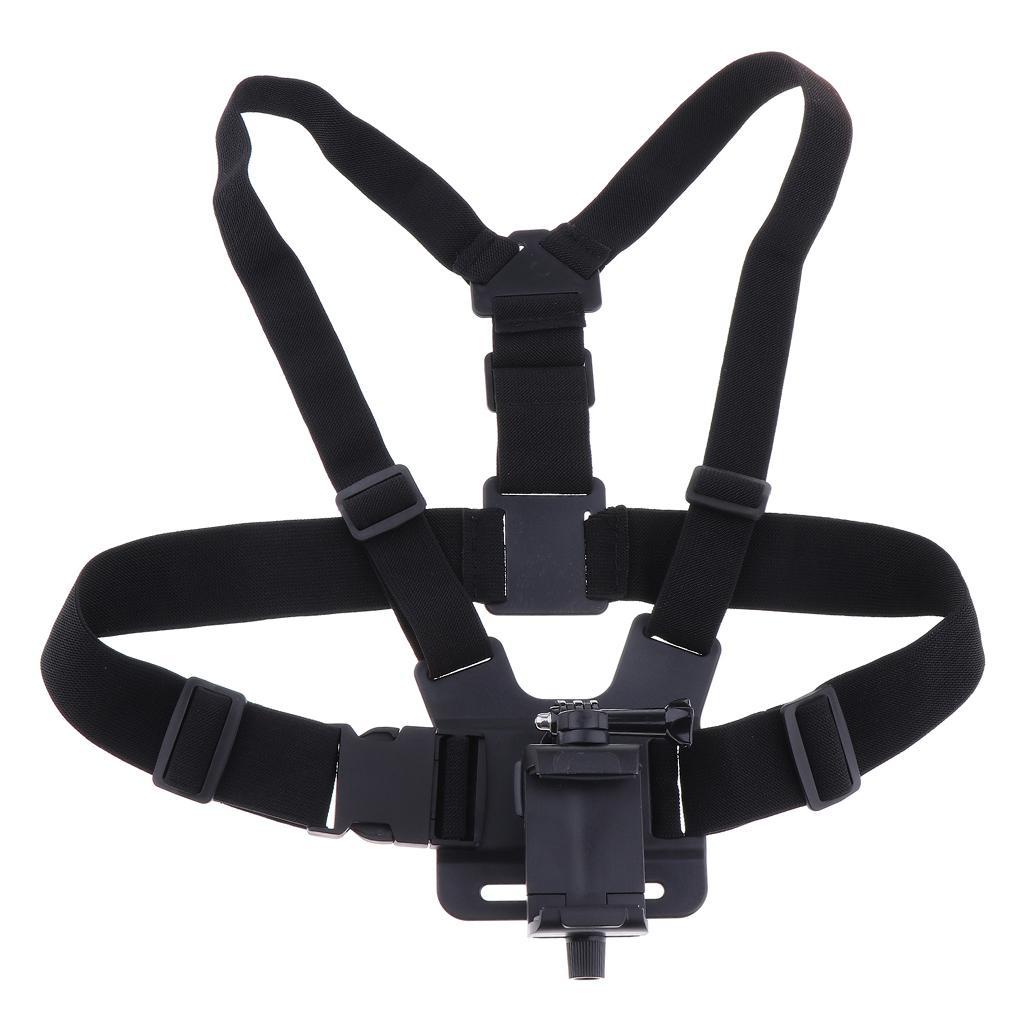 5X Chest Adjustable Mount Strap Outdoor Holder Mobile Phone Chest Strap Bracket