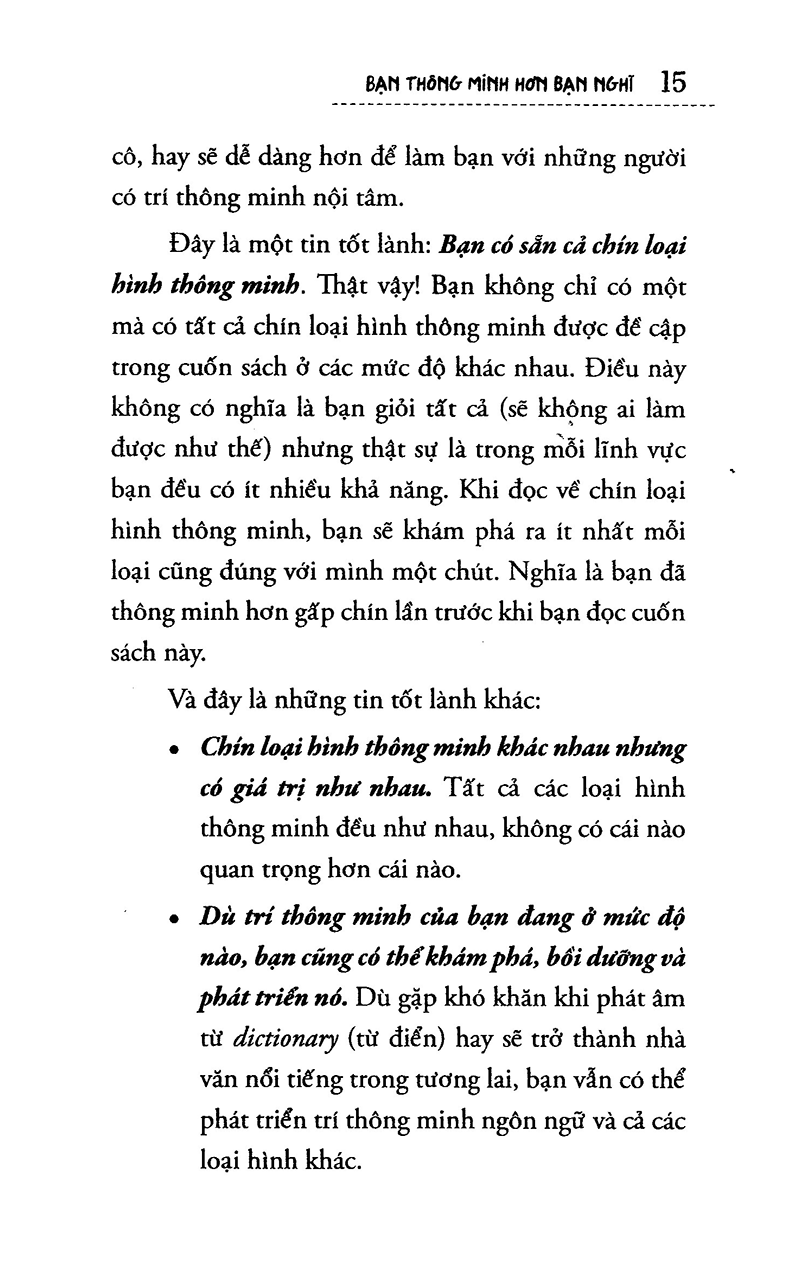 Bạn Thông Minh Hơn Bạn Nghĩ - AL