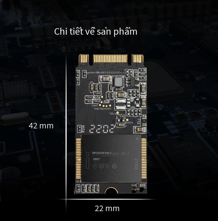 Ổ cứng tích hợp máy tính xách tay M.2 2242 thuận lợi nhất M2 NGFF SSD dung lượng đầy đủ 256G SSD ổ cứng thể rắn tốc độ cao