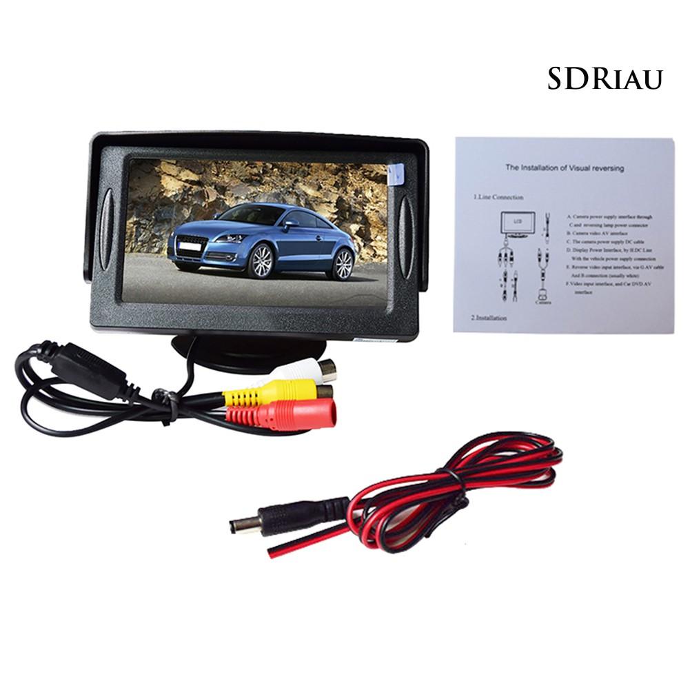 Màn Hình Quan Sát Phía Sau Xe Hơi Qcdz 4.3inch Tft